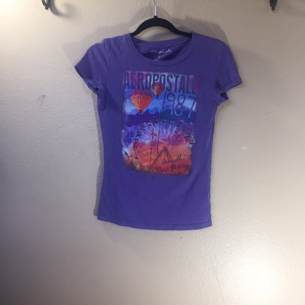 Purple Aeropostale shirt